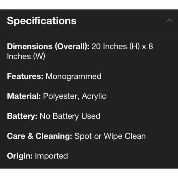 Wondershop Knitted Christmas Stocking Letter B - Picture 4 of 8